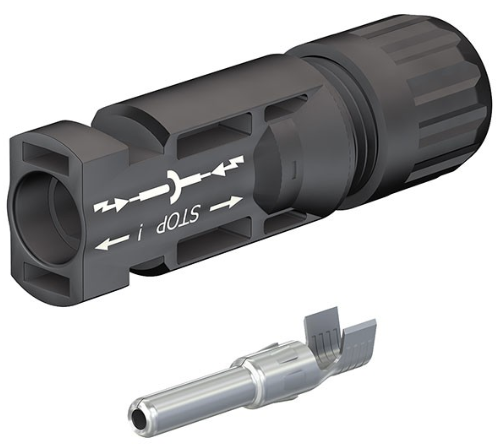 Stäubli MC4 connector pair for 4-6mm²