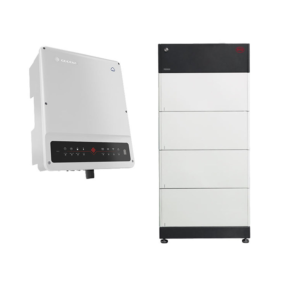 Ersatzstromfähige PV Anlagen I GoodWe GW-ET Plus+ von 5 kW bis 6,5 kW I BYD PV Speicher B-Box 7,7 kWh