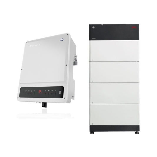 Ersatzstromfähige PV Anlagen I GoodWe Hybridwechselrichter GW-ET Plus+ von 8 bis 10 kW I BYD PV Speicher B-Box von 11 bis 13,8 kWh