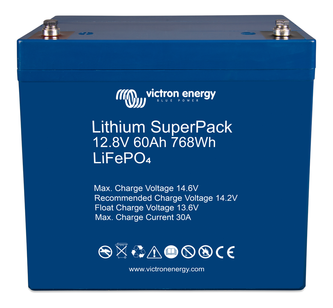 Victron Energy Lithium SuperPack 12.8V from 20 to 200Ah