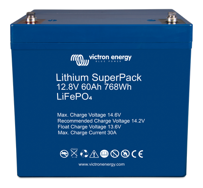 Victron Energy Lithium SuperPack 12.8V from 20 to 200Ah