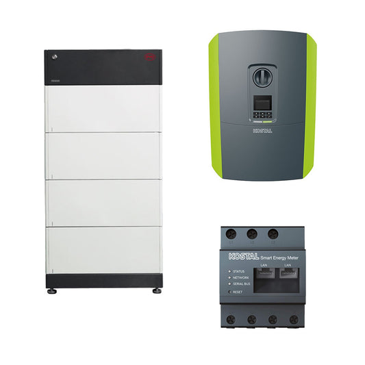 Kostal PV Anlage: 10 kW Plenticore PLUS 10 I BYD B-BOX HVM 13.8 kWh