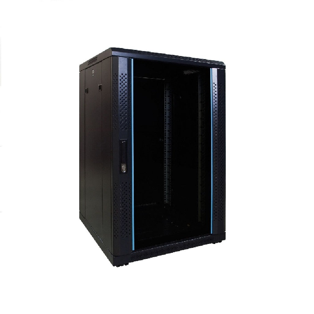 Batterieschrank 18 HE 600x600x1000mm für Pylontech Batterien