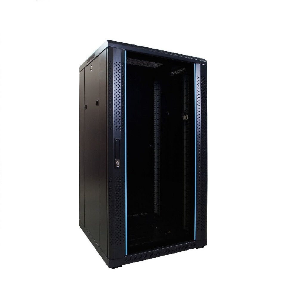 Batterieschrank 22 HE 600x600x1200mm für Pylontech Batterien