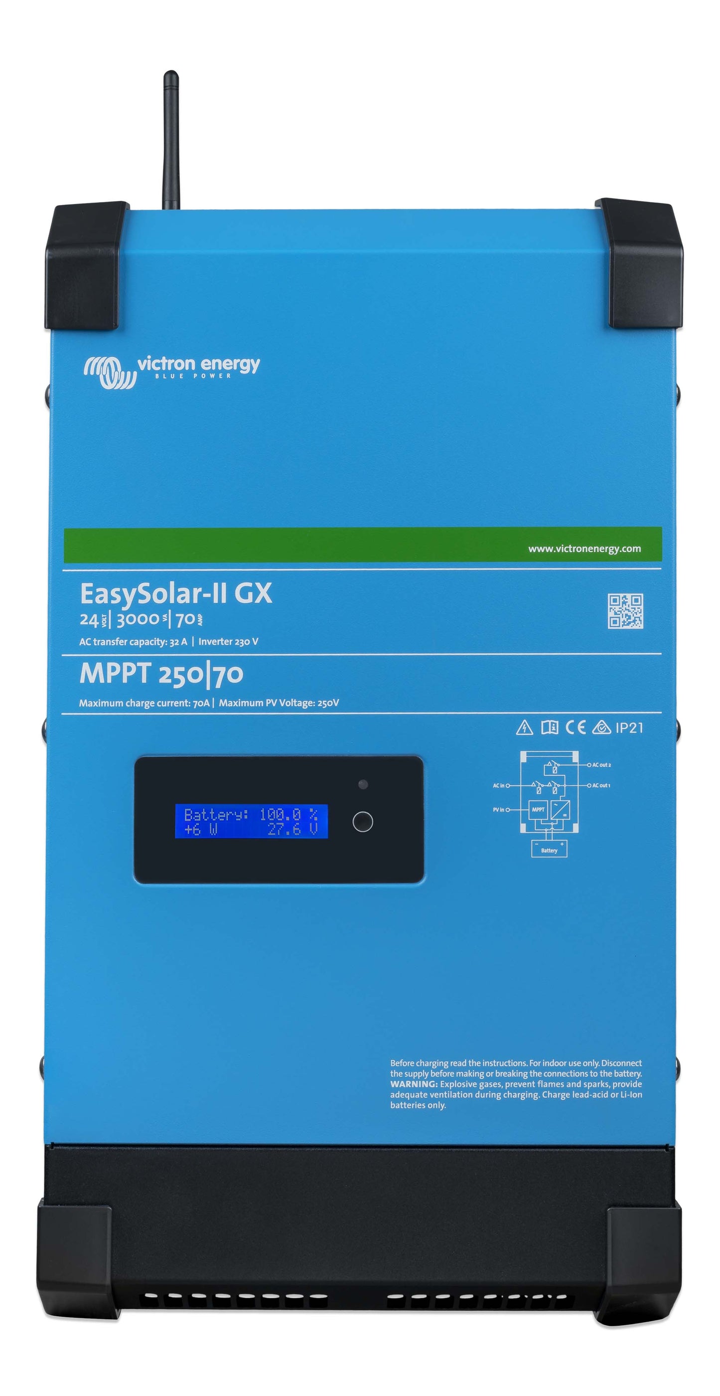 Victron Energy EasySolar-II GX 24V/48V 3000VA, 5000VA
