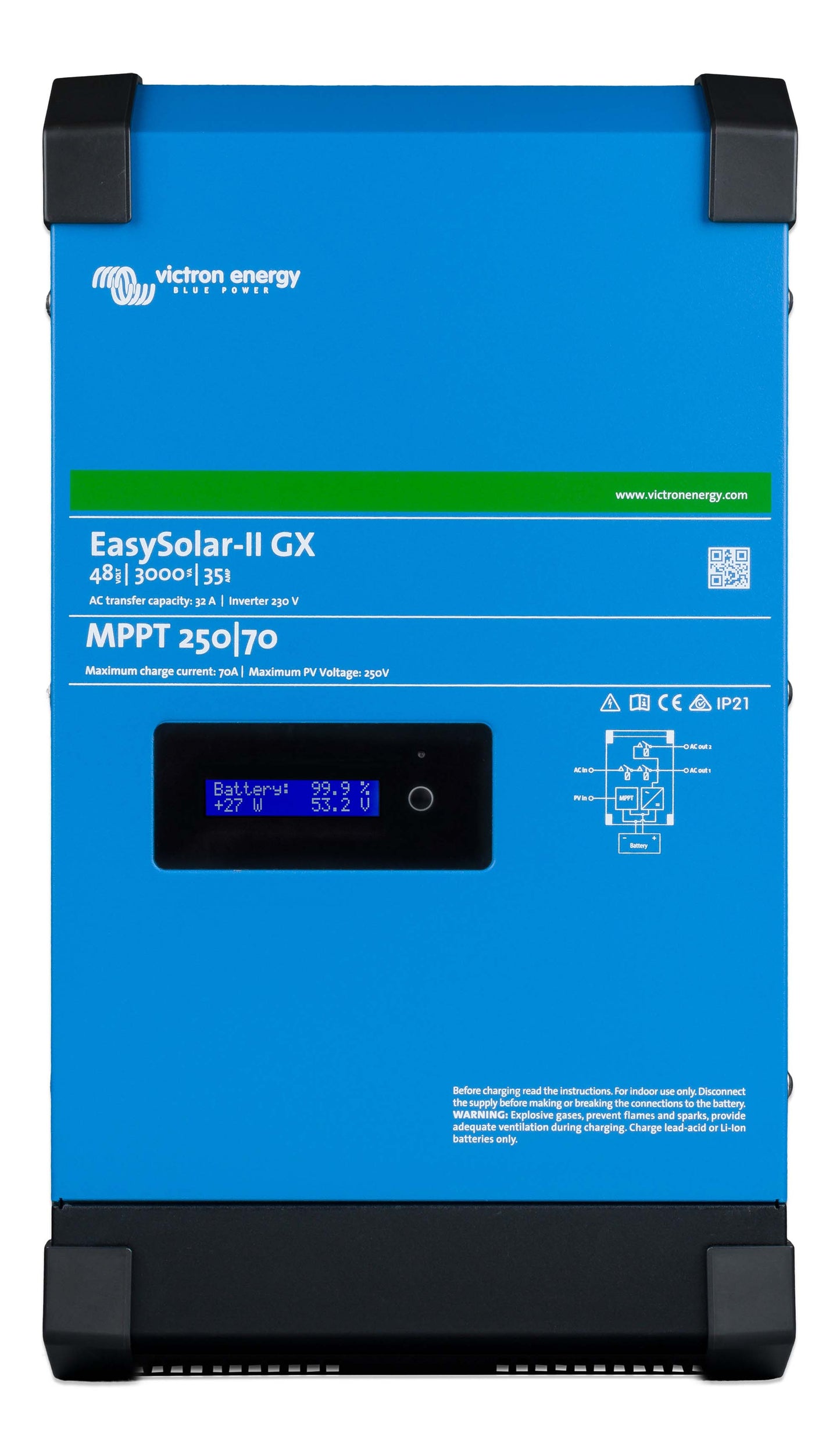 Victron Energy EasySolar-II GX 24V/48V 3000VA, 5000VA