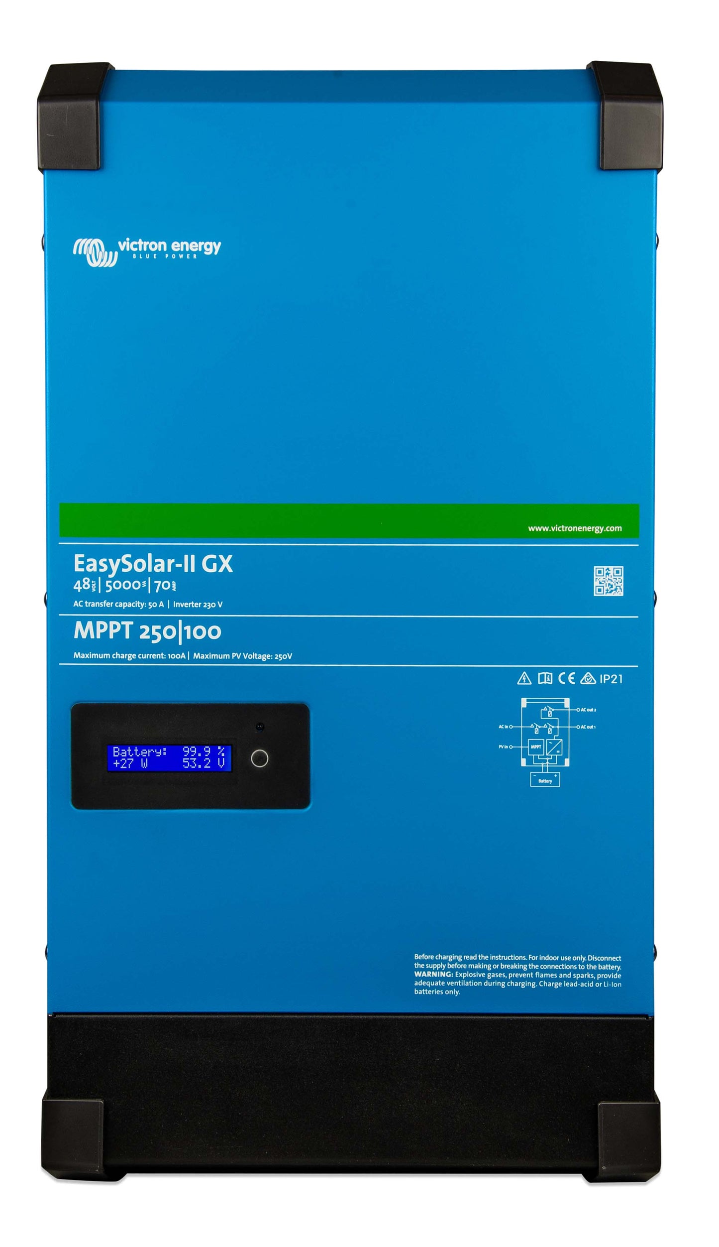 Victron Energy EasySolar-II GX 24V/48V 3000VA, 5000VA