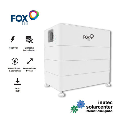 Fox ESS PV Speicher ECS2900-H2 bis H7 I von 5,76 kWh bis 20,16 kWh I Komplettsysteme