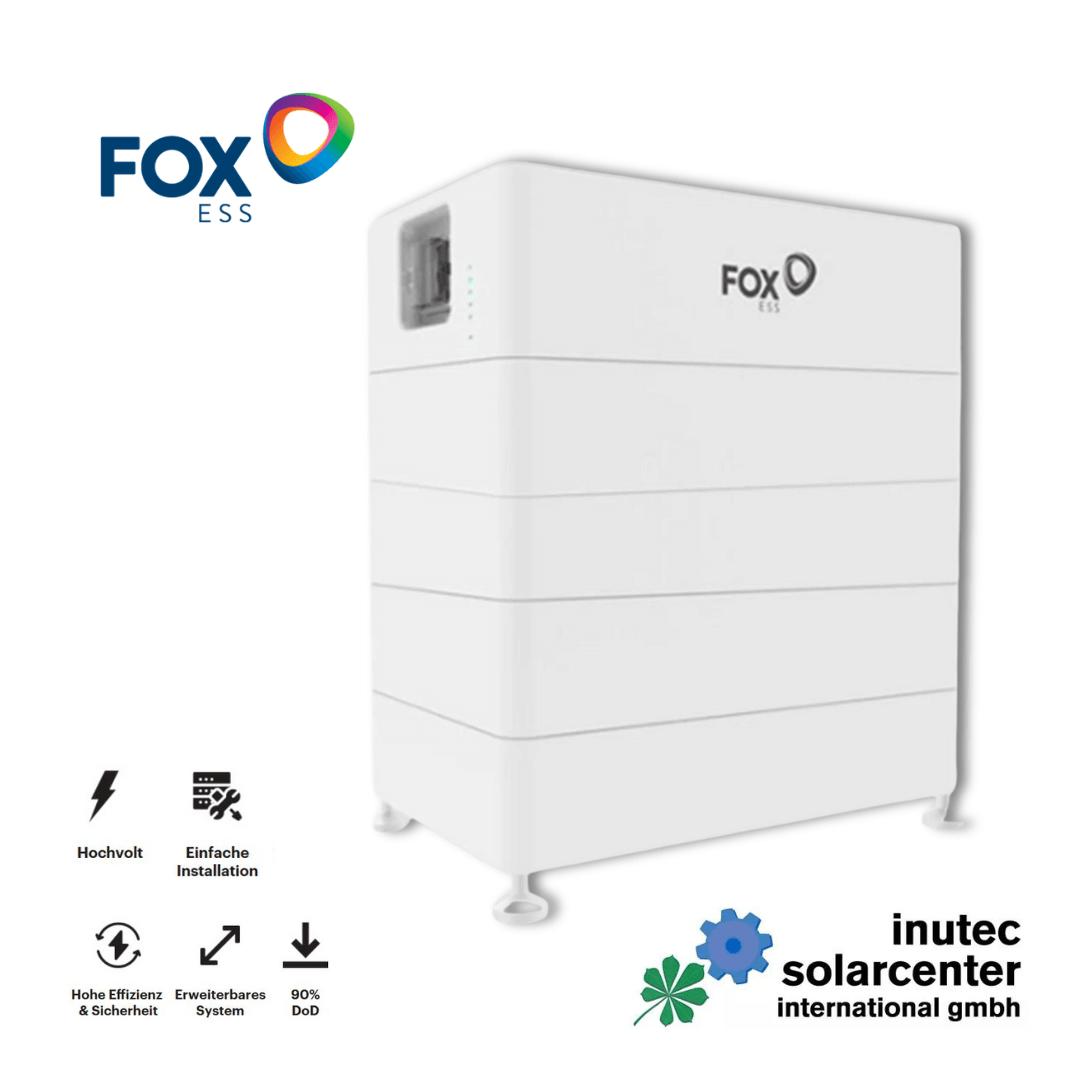 Fox ESS PV Speicher ECS2900-H2 bis H7 I von 5,76 kWh bis 20,16 kWh I Komplettsysteme