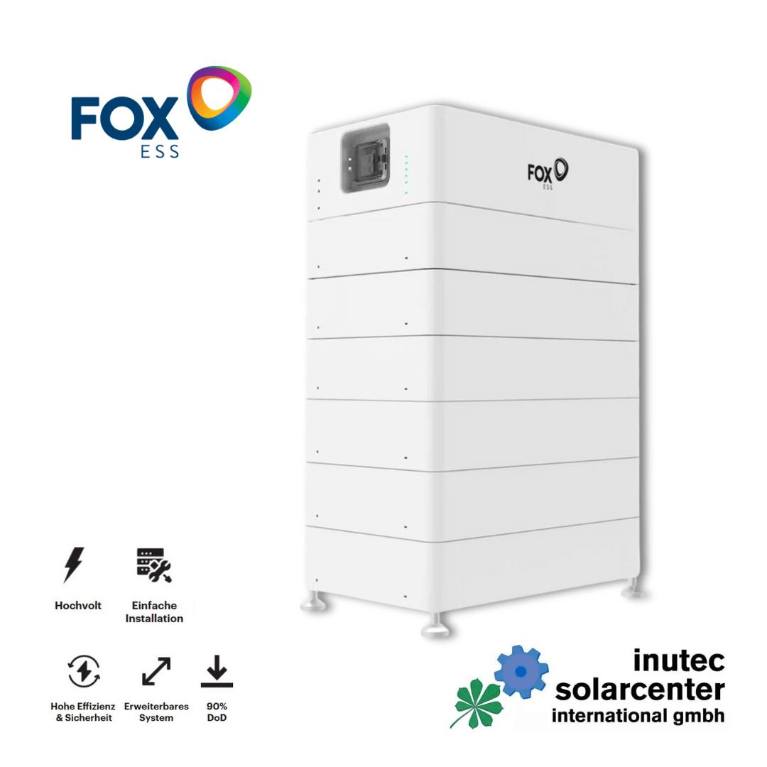 Fox ESS PV Speicher ECS2900-H2 bis H7 I von 5,76 kWh bis 20,16 kWh I Komplettsysteme