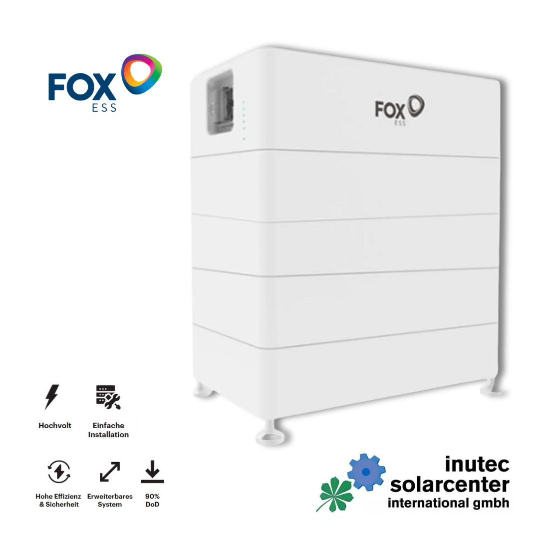 Fox ESS PV Speicher ECS4300H-H2 bis H7 I von 8,29 bis 29,03 kWh I Komplettsysteme