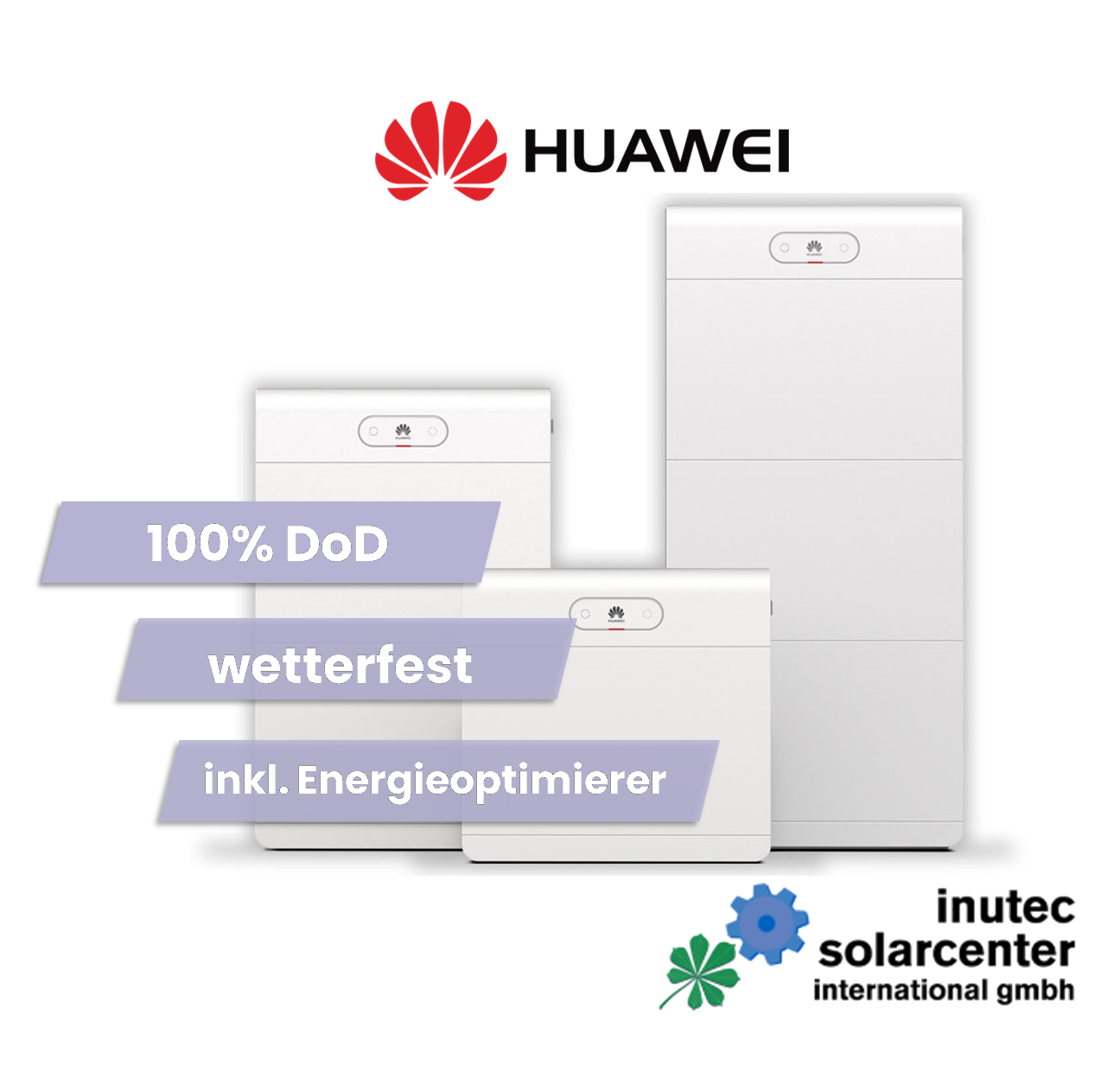 Huawei PV Speicher LUNA2000-7-S1 bis LUNA2000-21-S1 | von 7 bis 21 kW | Komplettsysteme