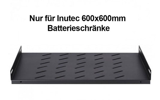 Inutec Fachboden für 600mm Tiefe Serverschränke – 1 HE