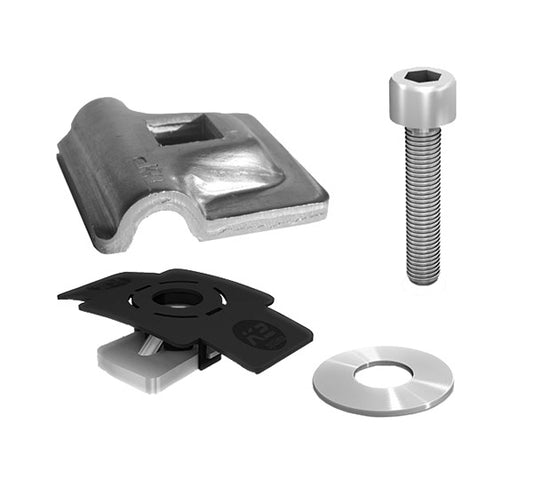 K2 Systems Blitzschutzklemme im Set LPC MH SET