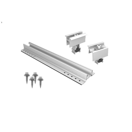 K2 Systems PV Montagesystem Kit Trapezblech für 4 Module