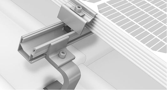 K2 Systems PV Montagesystem Kit Ziegeldach für 4 Module