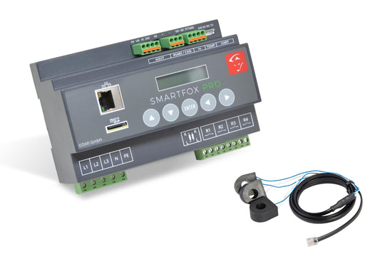 SMARTFOX Pro Energiemanager inkl. Stromwandler 80/100A