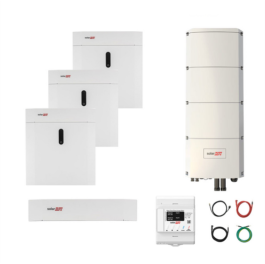PV Anlage SolarEdge (SE) I 10 kW RWB Hybridwechselrichter I SE Home Battery 13,8 kWh I Zubehör