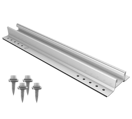 K2 Systems MiniRail 2.0 Schiene für Trapezblech inkl. 4 Schrauben
