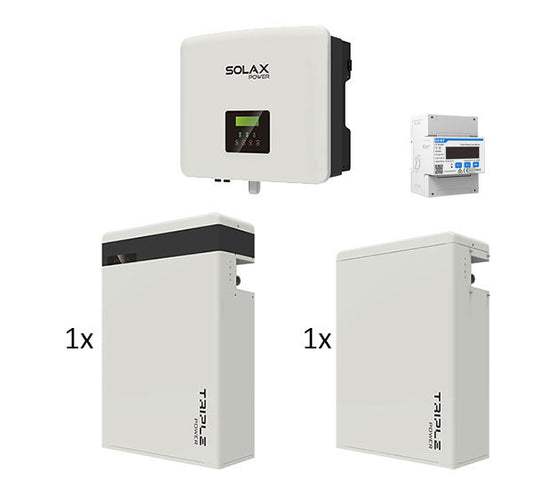 Inselfähige Solax PV Anlage: X3-HYBRID-12.0-D G4.2 12 kW  I T-Bat 11,5 kWh I Zubehör