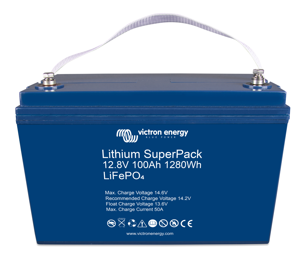 Victron Energy Lithium SuperPack 12.8V from 20 to 200Ah
