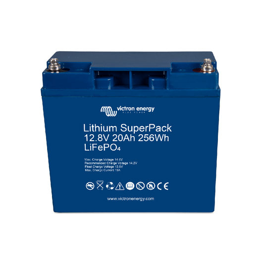 Victron Energy Lithium SuperPack 12.8V from 20 to 200Ah