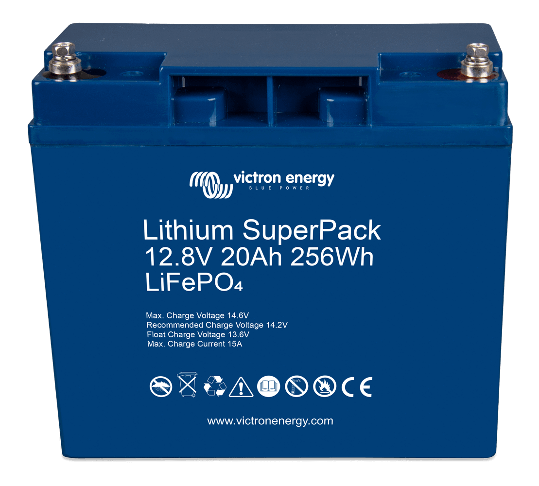 Victron Energy Lithium SuperPack 12.8V from 20 to 200Ah
