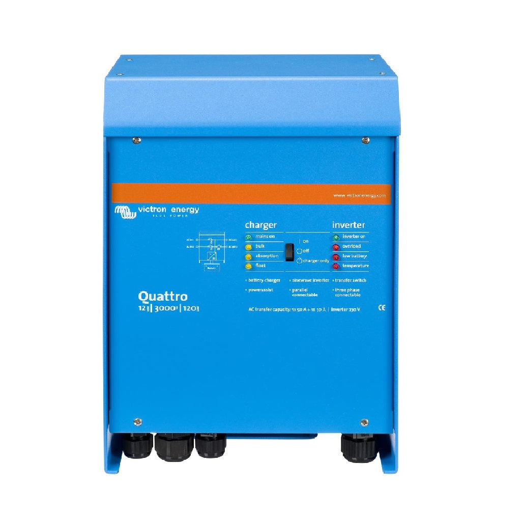 Victron Energy Quattro 12/3000/120-50/50 230V VE.Bus